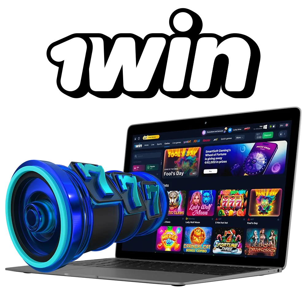 What slot games you can find at 1win.