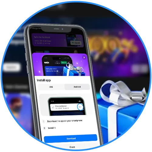 Download the 1Win application and receive a bonus for installation.