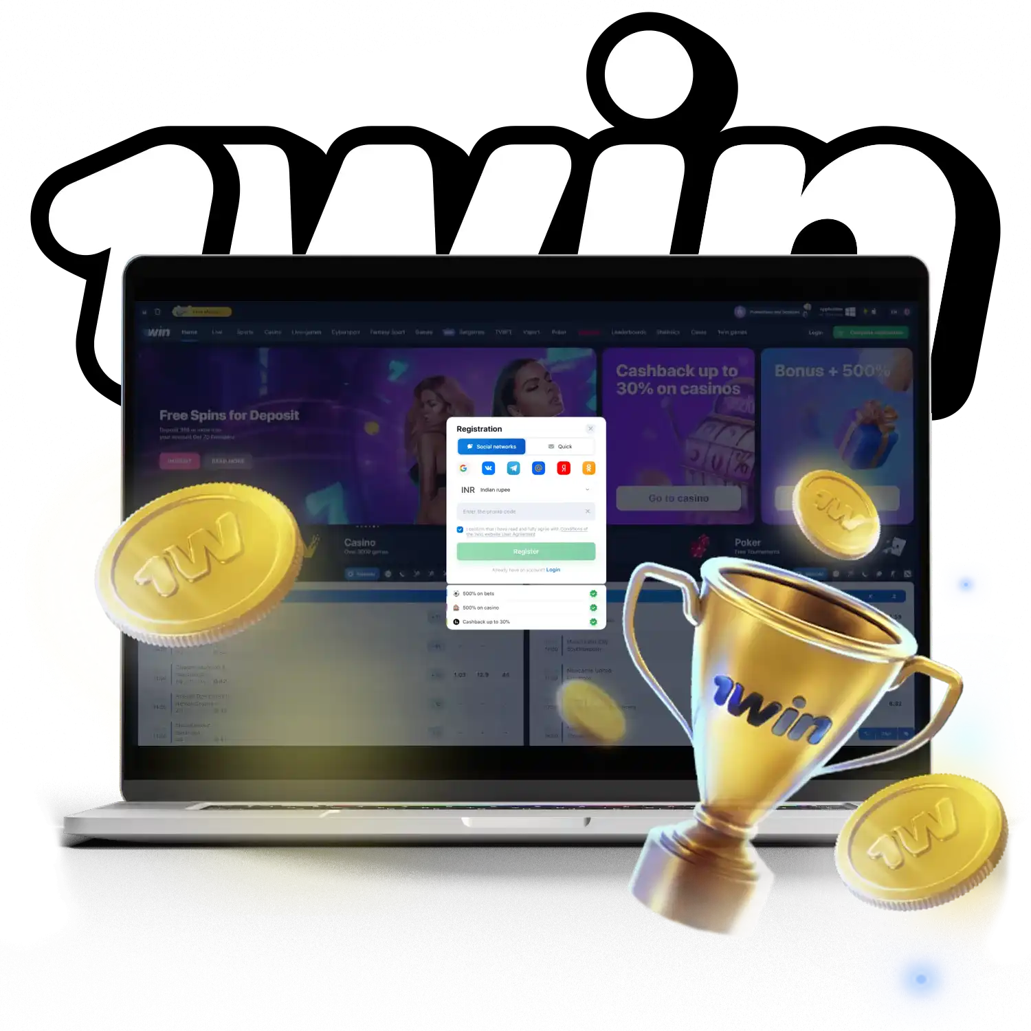 Use promo code 1win 1WBENGALI to get additional bonuses.